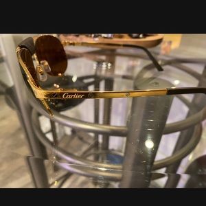 Mint condition Cartier sun glasses